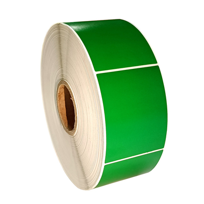 กระดาษสติกเกอร์ความร้อนคุณภาพสามหลักฐานสีเขียวย่อยสลายได้