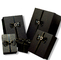 กล่องของขวัญกระดาษแข็งสีดำ Gelebor Pearlescent สำหรับเสื้อผ้า